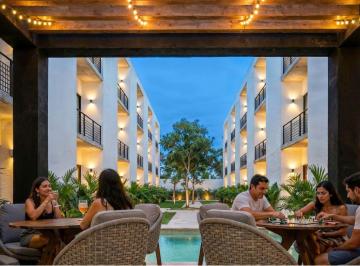 Departamento de 1 habitación, Mérida · Departamento con Balcón Privado, Amenidades, en Venta, Díaz Ordaz