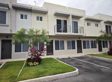 FACHADA · Casa en Renta con Paneles Solares 2 Rec. Jardines de Mayakoba Amueblada