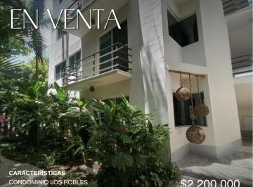 Departamento · 100m² · 3 Recámaras · 2 Estacionamientos · Departamento en Venta de 100 m² en Residencial Los Robles, Cancún