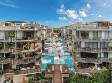 Departamento · 118m² · 2 Recámaras · 1 Estacionamiento · Departamento con Cenote Privado en Venta Av Coba Tulum