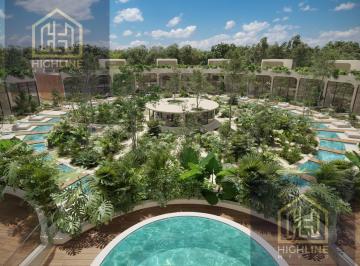 Casa · 224m² · 2 Recámaras · 1 Estacionamiento · Villa en Tulum 2 Habitaciones 5 Minutos de Playa Alberca Privada y Jacuzzi Roi Bitcoin Plusvalía