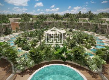 Casa · 224m² · 2 Recámaras · 1 Estacionamiento · Villa en Tulum 2 Habitaciones 5 Minutos de Playa Alberca Privada y Jacuzzi Roi Bitcoin Plusvalía