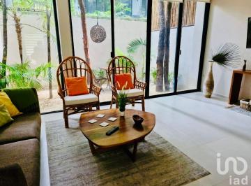 Casa · 158m² · 3 Recámaras · 1 Estacionamiento · Villa Privada en Renta en Aldea Zama Tulum Jacuzzi Privado 3 Recamaras Estilo de Vida Exclusivo