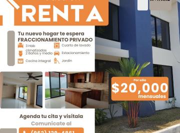 Casa de 3 habitaciones, Tapachula · Bonita Casa Fracc Privado