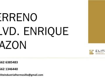 Terreno / Lote , Hermosillo · Terreno en Venta de 93,847.90 m² Sobre El Blvd. Enrique Mazon en Hermosillo, Sonora