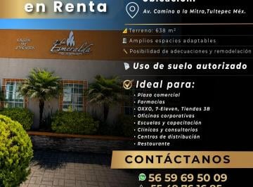 Local comercial , Tultepec · Inmueble Comercial en Renta