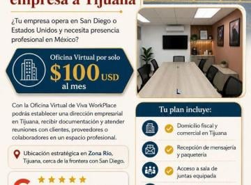 Oficina , Tijuana · Oficina Virtual en Tijuana – Presencia Profesional Cerca de La Frontera