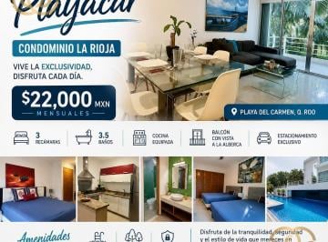 Departamento · 100m² · 3 Recámaras · 1 Estacionamiento · Departamento en Playacar