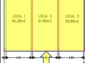 Local comercial · 187m² · Renta Locales Pie de Calle Emperadores, Benito Juárez