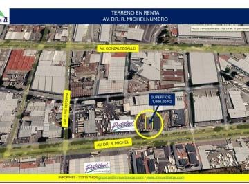 Terreno / Lote , Guadalajara · Terreno de 1000 m² en Renta en Av Dr. R Michel Alamo Industrial