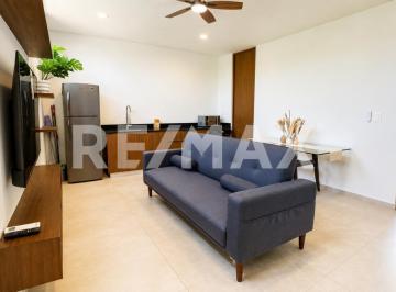 Departamento · 45m² · 1 Recámara · 1 Estacionamiento · Departamento Amueblado y Equipado en Temozón Norte - (4)