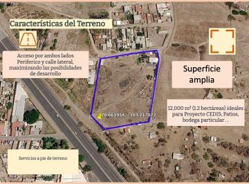 Terreno comercial , Tonalá · Terreno Industrial Venta Periférico Oriente Tonala. Jalisco