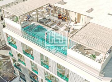Departamento · 90m² · 2 Recámaras · 1 Estacionamiento · Lujoso Departamento en Venta de 2 Habitaciones en Playa del Carmen con Piscina y Pet - Frendly