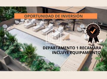 Departamento · 69m² · 1 Recámara · 1 Estacionamiento · Departamento en Venta en Playa del Carmen Centro, 2 Recámaras
