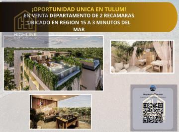 Departamento · 74m² · 2 Recámaras · 1 Estacionamiento · Departamento de 2 Recamaras Ubicado en Region 15 Facil Acceso Al Mar