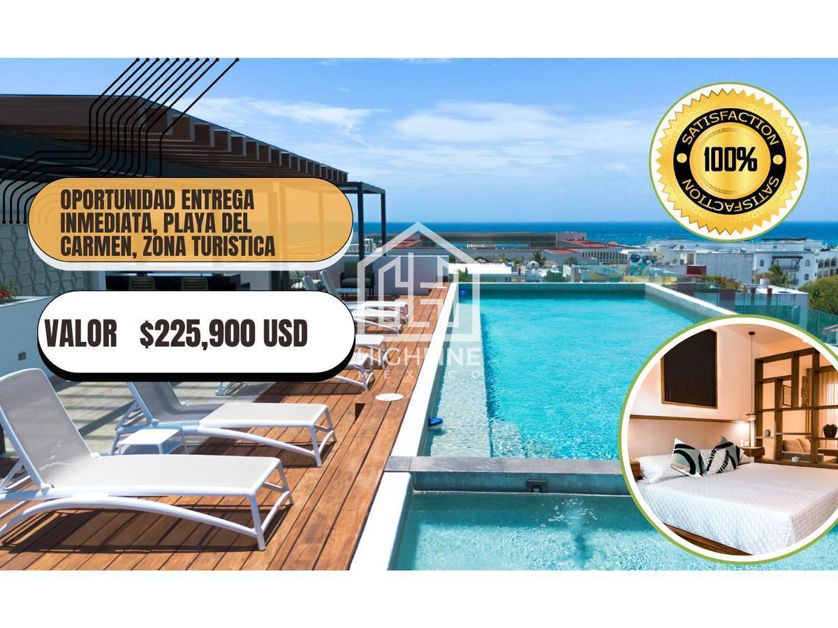 Immediate Delivery Opportunity: Studio Apartment in Playa del Carmen, Mortgage Financing Available