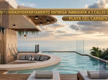 Departamento · 40m² · 1 Recámara · Departamento 1 Recamara/ a 2 Minutos del Mar/ Amueblado y Equipado/ Plusvalia/ Roi.