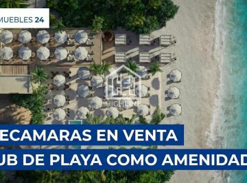 Departamento · 126m² · 2 Recámaras · 1 Estacionamiento · Departamento 2 Recamaras Venta, Propio Beach Club, Playa del Carmen, 2 Min del Mar