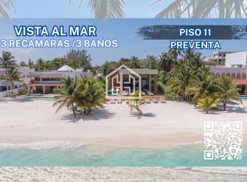 Departamento · 145m² · 3 Recámaras · 2 Estacionamientos · Departamento 3 Recámaras | Costa Mujeres | Vista Al Mar | con Club de Playa