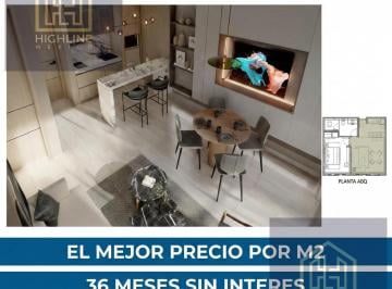 Departamento · 68m² · 1 Recámara · 36 Msi Departamento en Venta, Playa del Carmen, 10 Min del Mar