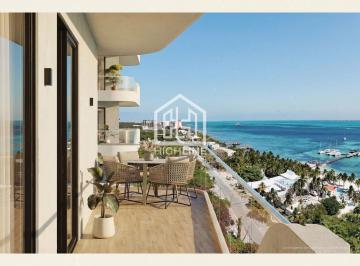 Departamento · 96m² · 2 Recámaras · 2 Estacionamientos · Departamento 2 Recamaras Beachfront de Lujo en Costa Mujeres