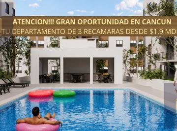 Departamento · 81m² · 3 Recámaras · 1 Estacionamiento · Departamento 3 Recamaras/ Entrega Inmediata/ Zona Huayacan/ Amenidades/ Plusvalia.