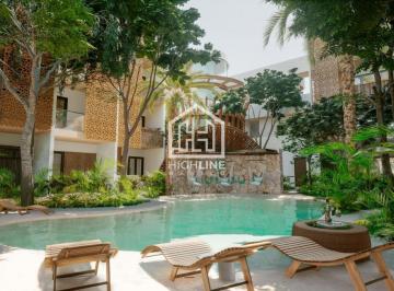 Departamento · 93m² · 1 Recámara · 1 Estacionamiento · Departamento en Venta de 1 Habitacion en Tulum | a Pocos m de La Playa, Alberca y Gym