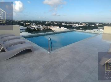 Departamento · 78m² · 1 Recámara · Departamento en Venta en Playa del Carmen, con Balcón, Piscina, y Gimnasio.