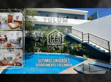 Departamento · 55m² · 1 Recámara · 1 Estacionamiento · En Venta Departamento de 1 Recamara Ubicado en Tulum a 5 Minutos del Mar