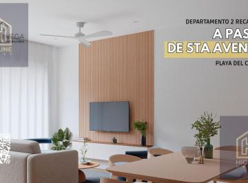 Departamento · 40m² · 2 Recámaras · 1 Estacionamiento · Departamento en El Centro de Playa del Carmen de 2 Recamaras | Ideal Para Airbnb | Zona de Plusvalía