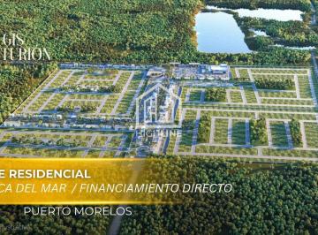 Terreno / Lote · 200m² · Terreno Residencial en Venta con Precio Único a Pasos del Mar en Puerto Morelos | Casa Club