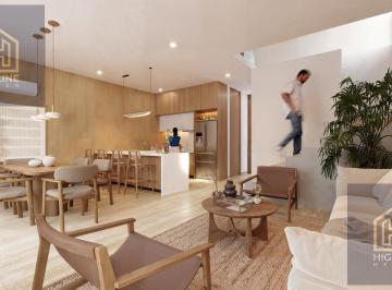 Casa · 125m² · 2 Estacionamientos · Casa en Venta en Playa del Carmen de 3 Habitaciones y 3 Baños en Residencial Privado con Amenindades