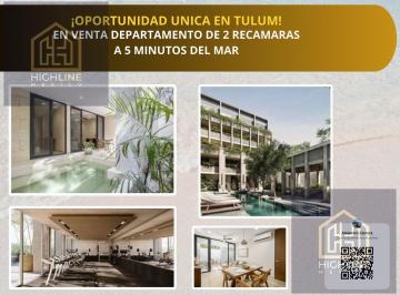 Departamento · 71m² · 2 Recámaras · 1 Estacionamiento · Departamento en Tulum