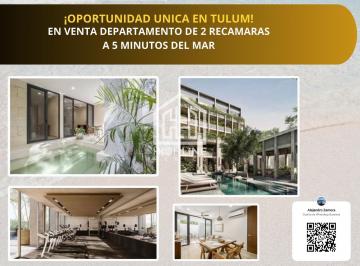Departamento · 71m² · 2 Recámaras · 1 Estacionamiento · Departamento en Tulum