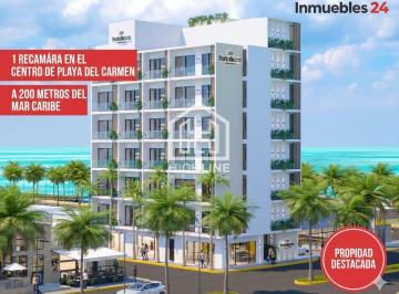 Departamento · 51m² · 1 Recámara · 1 Estacionamiento · Moderno Departamento a Pasos del Mar y La Quinta Av – ¡Ideal Para Renta Vacacional!