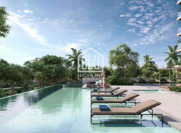Departamento · 137m² · 2 Recámaras · 1 Estacionamiento · Departamento de 2 Habitaciones en Venta en Cancún a Poca Distancia de La Playa | Alberca
