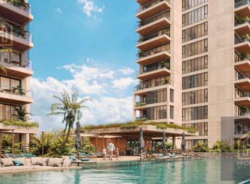 Departamento · 157m² · 3 Recámaras · 1 Estacionamiento · Departamento de 3 Habitaciones en Venta en Cancún a Poca Distancia de La Playa | Alberca
