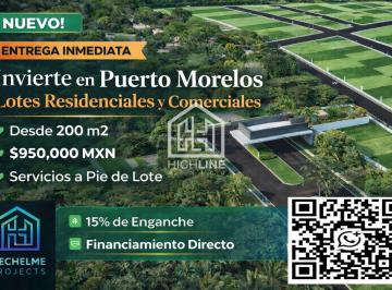 Terreno / Lote · 268m² · Terreno, Construye La Casa de Tus Sueños en 249.29 m² en Puerto Morelos