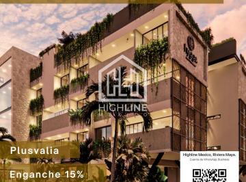 Departamento · 74m² · 2 Recámaras · Departamento Tulum / Perfecto Renta Vacacional / Spa / Roi / 2hab / Sobre Velera