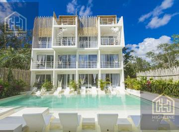 Departamento · 29m² · 1 Recámara · 1 Estacionamiento · Departamento Tipo Estudio en Venta en Tulum con Alberca y Terraza