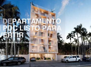 Departamento · 40m² · 1 Recámara · Penthouse en Venta 3 Rec Playa del Carmen 100.4 m² Totales Rooftop Oportunidad Plusvalía Inversión
