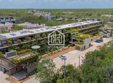Departamento · 51m² · 1 Recámara · 1 Estacionamiento · Departamento Tipo Estudio Llave en Mano de Entrega Inmediata en Tulum a Pasos del Mar | Alberca