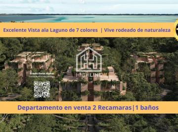 Departamento · 247m² · 2 Recámaras · 1 Estacionamiento · Oportunidad Departamento en Bacalar Invierte en Único Frente a La Laguna de Bacalar
