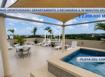 Departamento · 60m² · 2 Recámaras · 1 Estacionamiento · Departamento 2 Recamaras/ Amueblado/ 10 Minutos del Mar/ Infonavit/ Plusvalia.