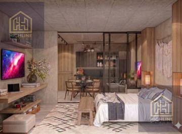 Departamento · 49m² · 1 Recámara · Departamento en Venta, en Playa del Carmen, Tipo Estudio con Separador, Alberca, Excelente Ubicacion