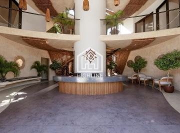 Departamento · 91m² · 2 Recámaras · 1 Estacionamiento · Departamento en Venta en Tulum/ con Alberca Excluisiva/terraza/ Acabados Arquitectonicos de Lujo.