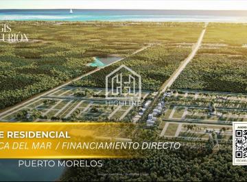 Terreno / Lote · 350m² · Terreno Residencial en Venta con Precio Único a Pasos del Mar en Puerto Morelos | Casa Club