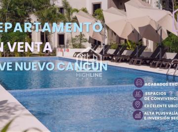 Departamento · 87m² · 2 Recámaras · 2 Estacionamientos · Departamento de 2 Recamaras en Venta en Cancun/zona de Alta Plusvalia/rentabilidad