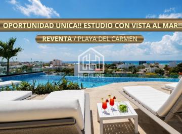 Departamento · 46m² · 1 Recámara · Departamento Estudio/ Playa del Carmen / Reventa/ Oportunidad/ Vista Al Mar/roi.