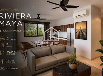 Departamento · 100m² · 2 Recámaras · Departamento en Venta de 2 Recámaras con Ciclopuerto y Áreas Verdes